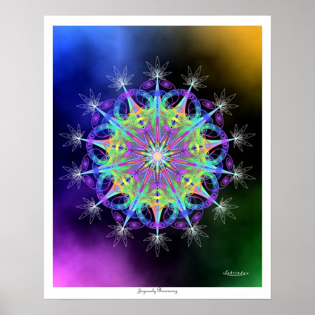 Joyously Becoming Poster (Front)