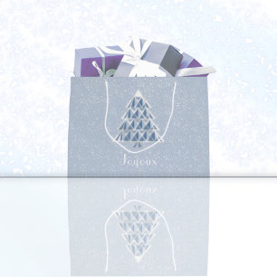 Joyoux Noel Blue Gift Bag