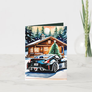 Joyride: A Merry Christmas Greeting Folded Holiday Card