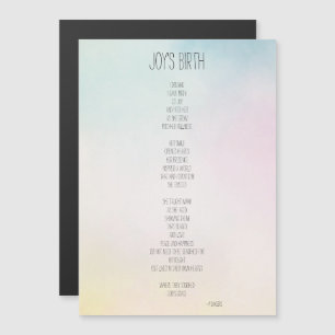 Joy's Birth Inspirational Poem