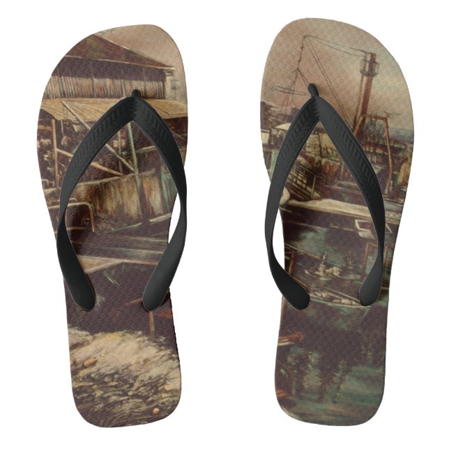 Joys of Jaffe Flip Flops (Footbed)