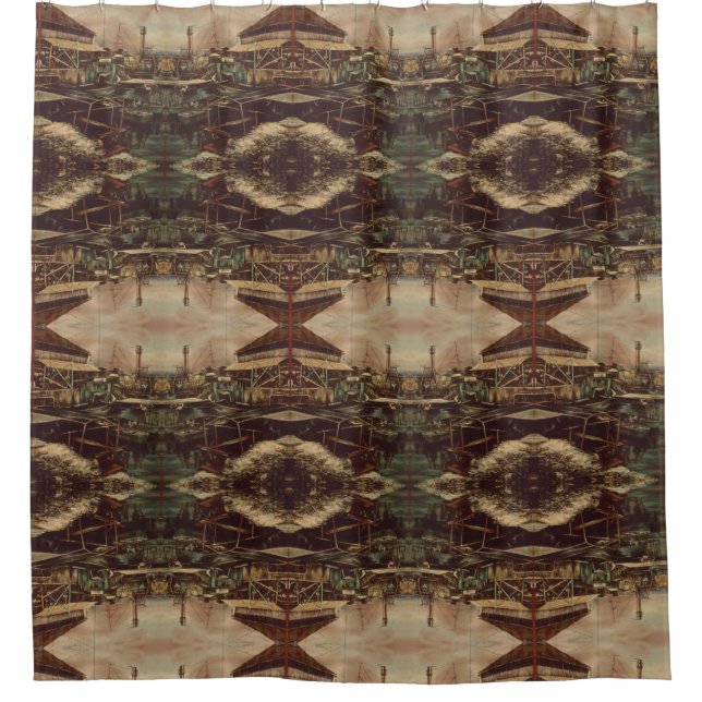 Joys of Jaffe Shower Curtain (Front)