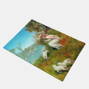 Joys of Spring (by John Collier) Doormat