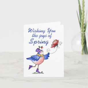 Joys of Spring - Greeting Card