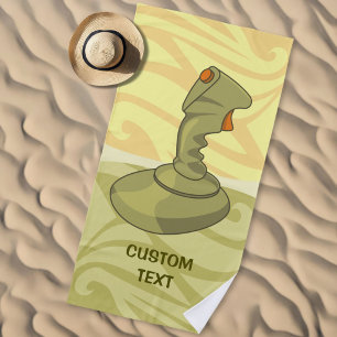 Joystick Beach Towel
