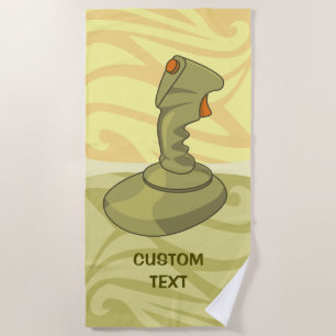 Joystick Beach Towel