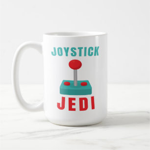 Joystick Jedi Funny Retro Gamer Dad Coffee Mug