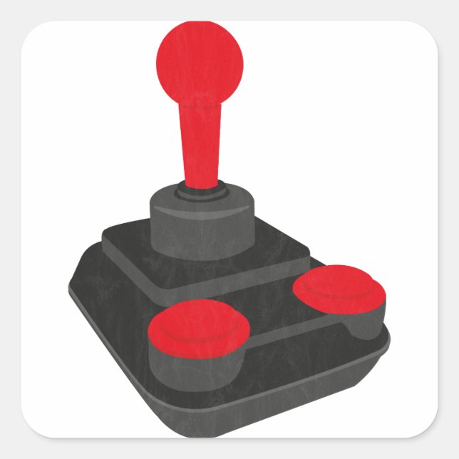 joystick square sticker (Front)