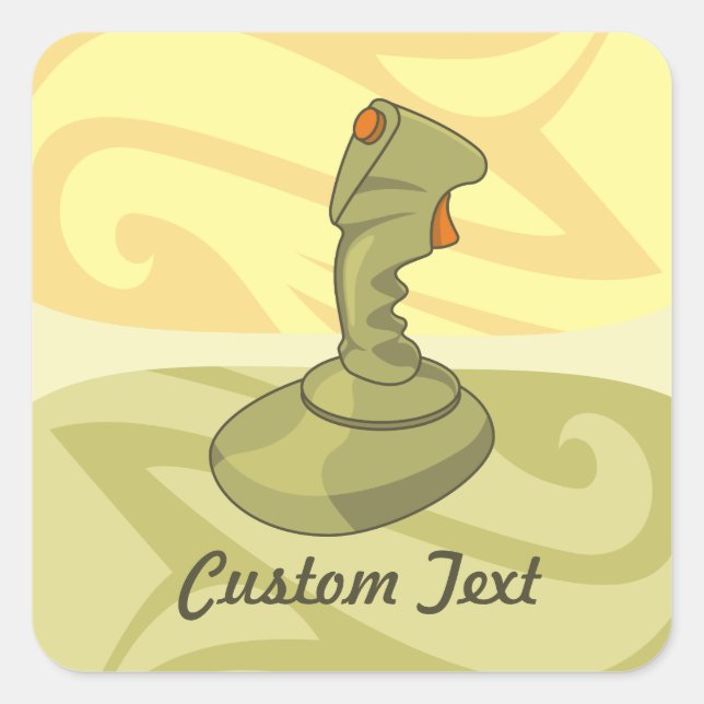 Joystick Square Sticker (Front)
