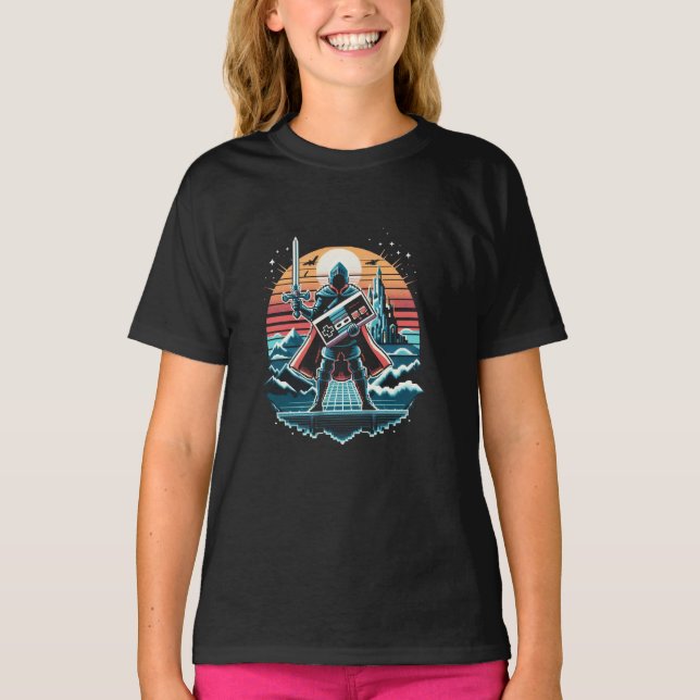 Joystick Warrior T-Shirt (Front)