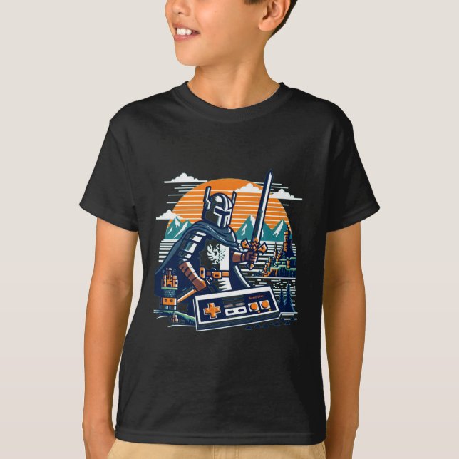 Joystick Warrior T-Shirt (Front)
