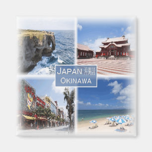 JP0015 Asia, Japan, Okinawa Island, fridge Magnet