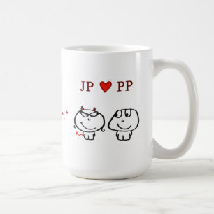 " JP heart PP UK" Coffee Mug