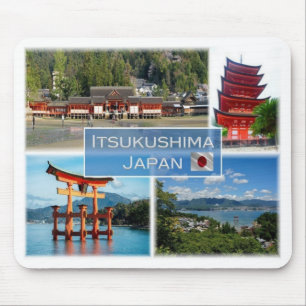 JP Japan - Itsukushima - Miyajima - Mouse Mat
