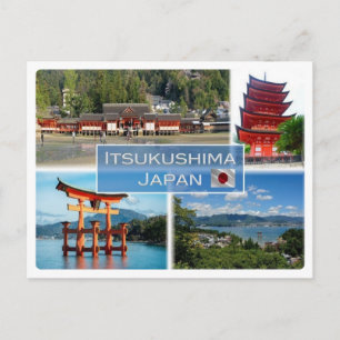 JP Japan - Itsukushima - Postcard