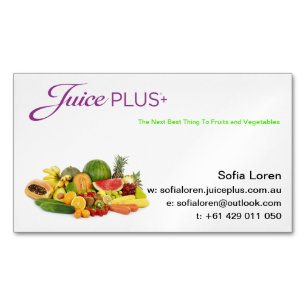 JP+ Magnet Fresh Fruit Purple Logo (Customise)