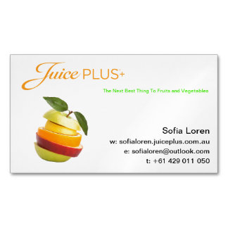 JP+ Magnet Sliced Fruit Orange Logo (Customise)