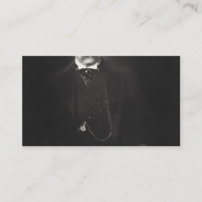 JP Morgan Portrait Business Card (Front)