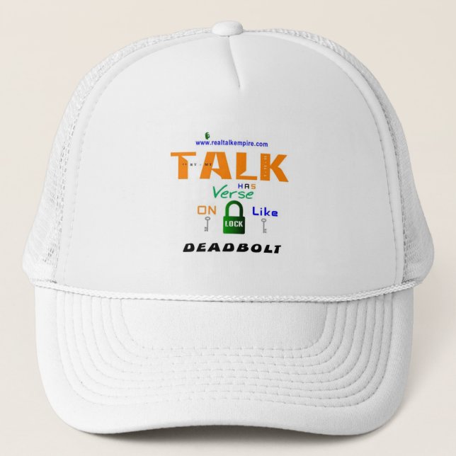 Jpeg - Deadbolt Trucker Hat (Front)