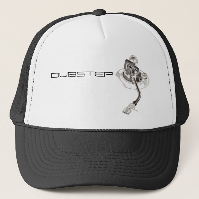 jpg_tonearm_negative, DUBSTEP Trucker Hat (Front)