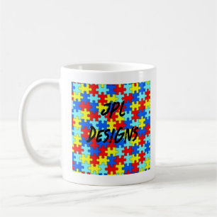 JPL Designs Mug raises autism awareness.