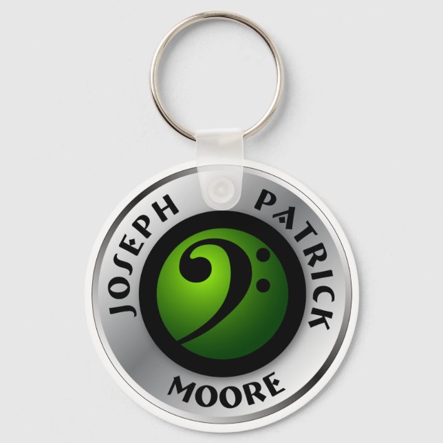 JPM Logo Keychain (Front)