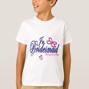 Jr. Bridesmaid/ Butterfly Theme T-Shirt