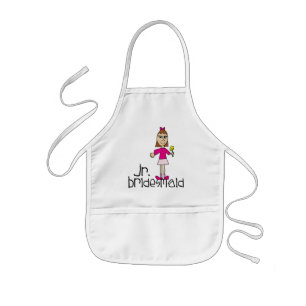 Jr. Bridesmaid Gifts and Favours Kids Apron