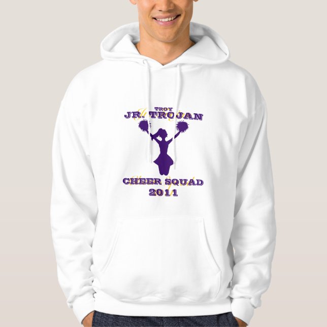 Jr. Trojan Cheer Hoodie (Front)