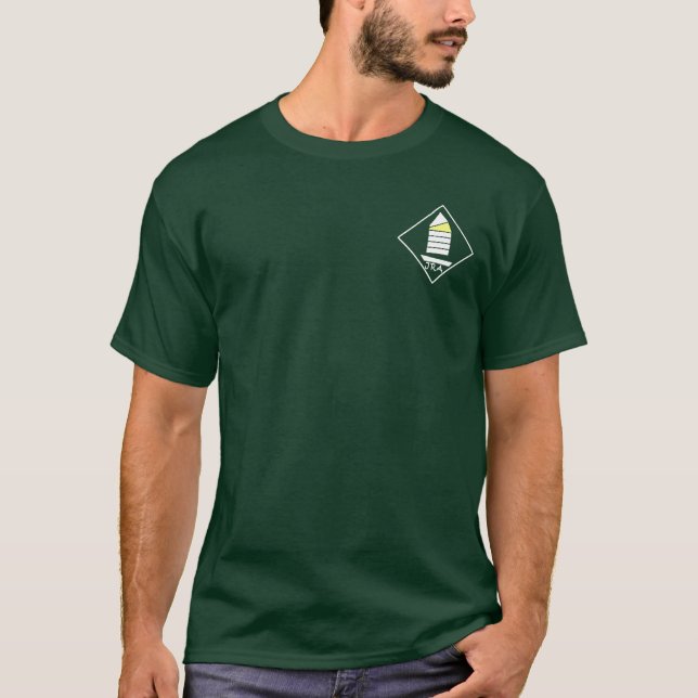 JRA Men's Tee – small diamond light logo (Front)