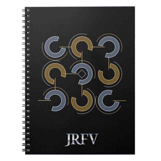 JRFV Aperture Weave Notebook (Front)