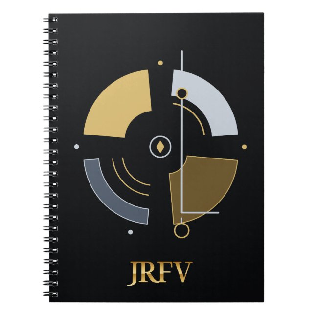 JRFV Circular Semaphore Notebook (Front)