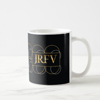JRFV Interlocked Ring Rows Coffee Mug