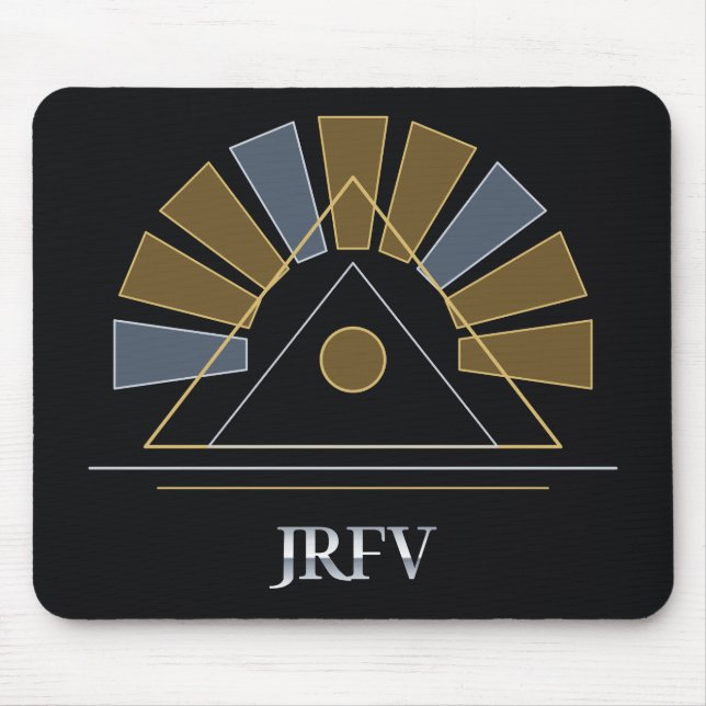 JRFV Kinetic Crown Mouse Mat (Front)
