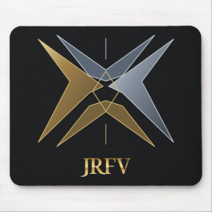 JRFV Obsidian Hourglass Mouse Mat
