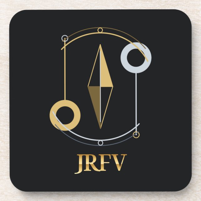 JRFV Orbit Pendulum Set of 6 Coaster (Front)