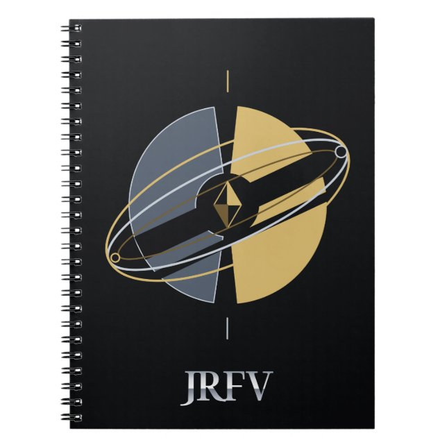JRFV Parallax Disc Notebook (Front)