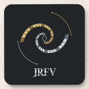 JRFV Spiral Resonance Set of 6 Coaster