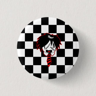 JROCK 3 CM ROUND BADGE