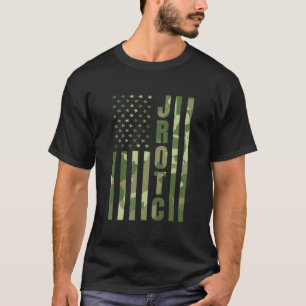 Jrotc Cadet United States Junior Rotc Camouflage U T-Shirt