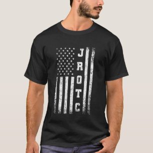 JROTC United States Junior ROTC American Flag Cool T-Shirt