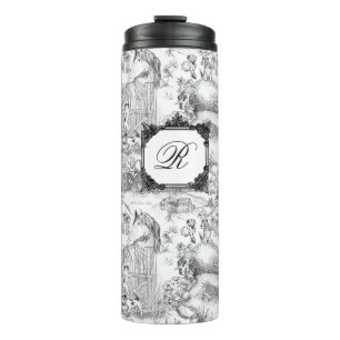 JRT Toile with Personalisation Thermal Tumbler