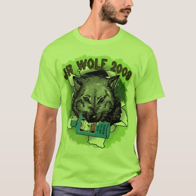 jrwolfTshirt T-Shirt (Front)