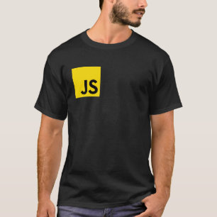 JS Developer Programmer Coding Logo T-Shirt