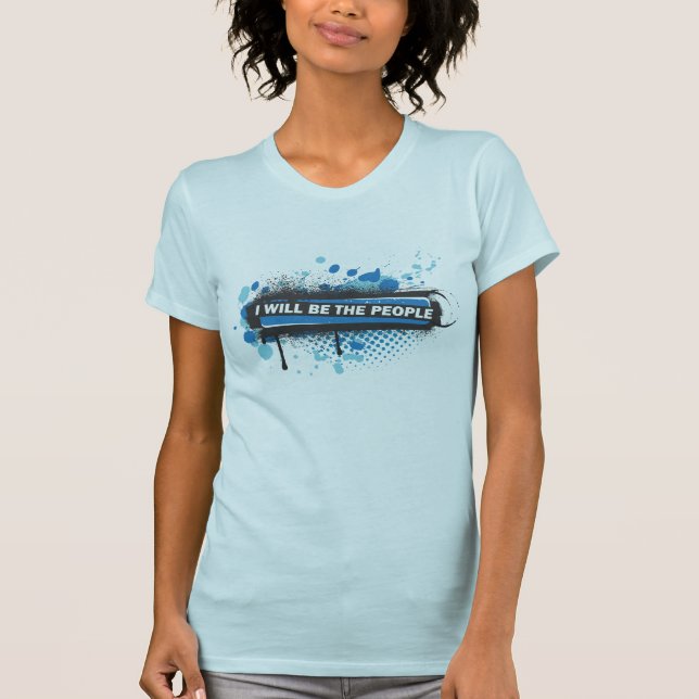 JSA Spray Pledge Womens T-Shirt (Front)