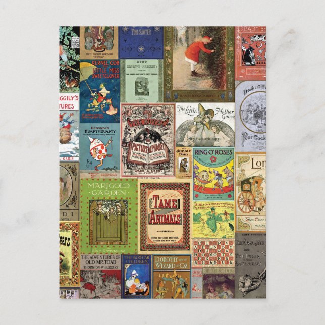JSBC BOOK COVERS BOOKCOVERS COLLECTION COLORFUL AS POSTCARD (Front)