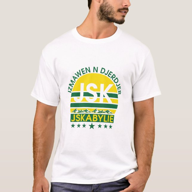 JSK - Jeunesse sportive de Kabylie T-Shirt (Front)