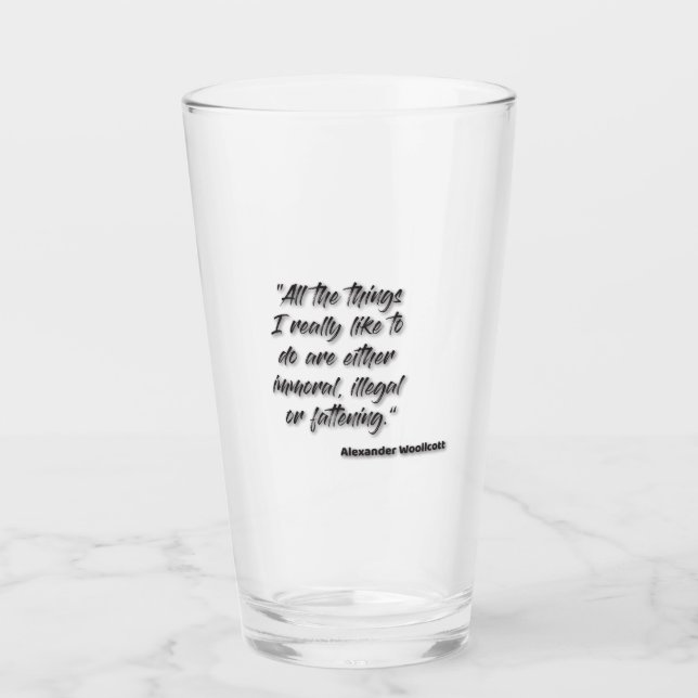 JSR “All the things I really like Glass (Front)