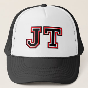'JT' Monogram Trucker Hat