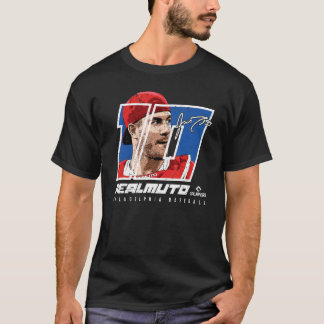 JT Realmuto Silhouette Philadelphia MLBPA T-Shirt